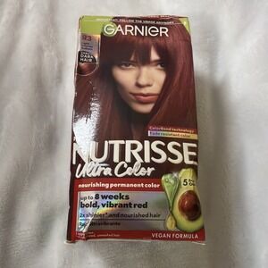Garnier Nutrisse Ultra Color Hair Color R3 Light Intense Auburn Permanent Dye